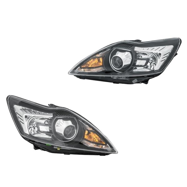 Scheinwerfer-Set links/rechts W5W HELLA für Ford Focus II (DA_, HCP, DP)