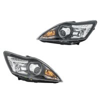 Headlight Set 12 V D1S/H1 PY21W W5W Bi-Xenon HELLA for...