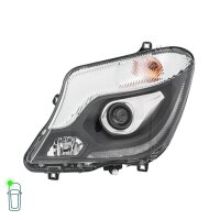 Headlight Set 12 V LED PY21W D3S/H7 FF Bi-Xenon HELLA for e.g. MB