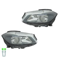 Hauptscheinwerfer-Set li re 12 V H7 PY21W H15 Halogen...