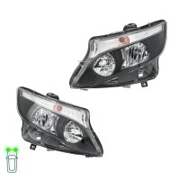 Hauptscheinwerfer-Set li re 12 V H7 H15 PY21W Halogen FF...