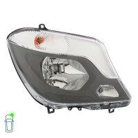 Headlight Set 12 V W21W PY21W H7/H7 W5W Halogen HELLA for e.g. MB