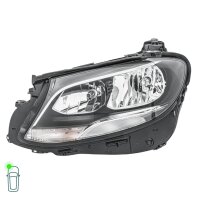 Hauptscheinwerfer-Set li re PY21W H7/H7 Halogen HELLA für u.a. MB E-KLASSE