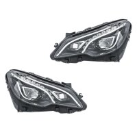 Headlight Set left right LED HELLA for MERCEDES-BENZ...