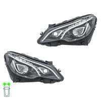 Headlight Set left right LED HELLA for MERCEDES-BENZ...