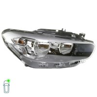 Headlight Set left right 12 V H7/H7 PY21W Halogen HELLA for BMW 1 Series
