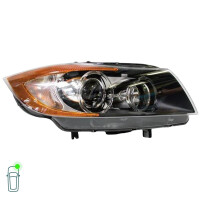 Headlight Set left right 12 V PY21W D1S/H7 Bi-Xenon HELLA for BMW 3 Series