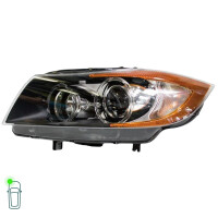 Headlight Set left right 12 V PY21W D1S/H7 Bi-Xenon HELLA for BMW 3 Series