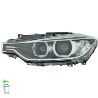 Headlight Set left right 12 V D1S LED PY21W Bi-Xenon HELLA for BMW 3 Series