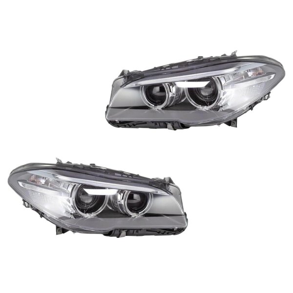 Hauptscheinwerfer-Set 12 V LED PY24W D1S/H7 Bi-Xenon HELLA für u.a. BMW 5er