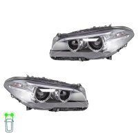 Hauptscheinwerfer-Set 12 V LED PY24W D1S/H7 Bi-Xenon...