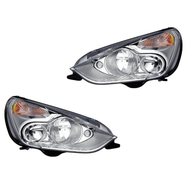 Scheinwerfer-Set links/rechts H7/H1 HELLA für Ford S-Max (WA6)