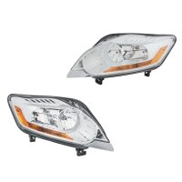 Headlight Set left right 12 V W5W H21W H7/H7 Halogen FF...