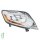 Headlight Set left right 12 V W5W H21W H7/H7 Halogen FF HELLA for FORD KUGA