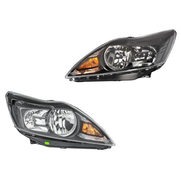 Headlight Set 12 V PY21W H7/H1 W5W Halogen HELLA for FORD FOCUS and others