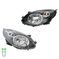 Hauptscheinwerfer-Set links rechts 12 V H4 W5W PY21W FF...