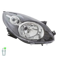 Headlight Set left right 12 V H4 W5W PY21W FF HELLA for RENAULT TWINGO
