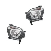 Headlight Set left right 12 V PY21W H4 Halogen HELLA for...