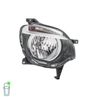 Headlight Set left right 12 V PY21W H4 Halogen HELLA for RENAULT TWINGO