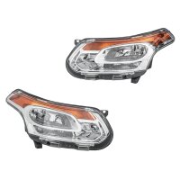 Headlight Set left right 12 V H21W H7/H1 W5W FF Halogen...