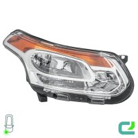 Scheinwerfer-Set links/rechts H7/H1 HELLA für Citroën C3 Picasso (SH_)