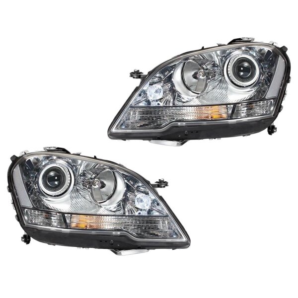 Scheinwerfer-Set links/rechts WY5W HELLA für Mercedes-Benz M-Klasse (W164)