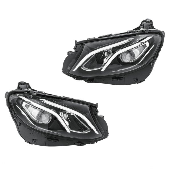 Hauptscheinwerfer-Set links rechts LED HELLA für u.a. MERCEDES-BENZ E-KLASSE