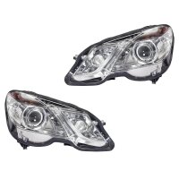 Headlight Set 12 V LED D1S/H7 halogen bi-xenon HELLA...