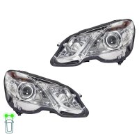 Headlight Set 12 V LED D1S/H7 halogen bi-xenon HELLA...