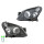 Headlight Set 12 V W5W PY21W D2S/H7 Bi-Xenon Halogen HELLA for e.g. OPEL