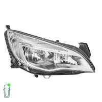 Headlight Set 12 V H7/H7 W21/5W FF Halogen HELLA for e.g. OPEL ASTRA