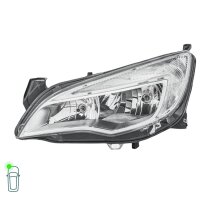 Headlight Set 12 V H7/H7 W21/5W FF Halogen HELLA for e.g. OPEL ASTRA
