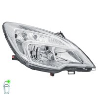 Headlight Set 12 V PY21W W21/5W H7/H1 Halogen FF HELLA for OPEL MERIVA