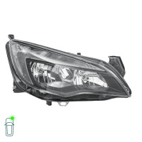Headlight Set left right 12 V H7/H7 LED FF Halogen HELLA for e.g. OPEL ASTRA