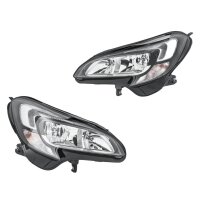 Headlight Set LED H7/H7 PSY24W FF Halogen HELLA for e.g....