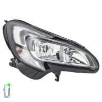 Headlight Set LED H7/H7 PSY24W FF Halogen HELLA for e.g. OPEL CORSA