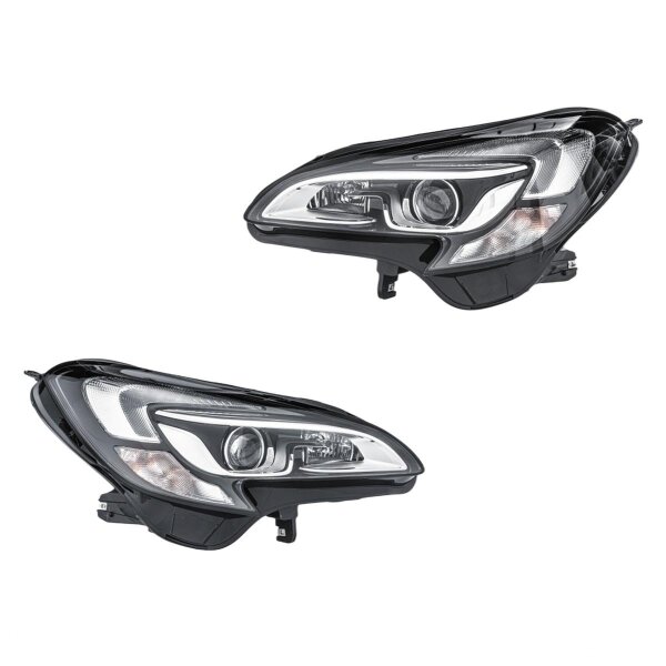 Scheinwerfer-Set links/rechts D5S HELLA für Opel Corsa E (X15)