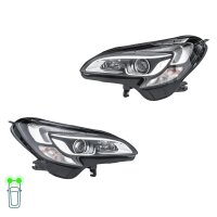 Headlight Set PSY24W LED D5S H11 bi-xenon HELLA for e.g....