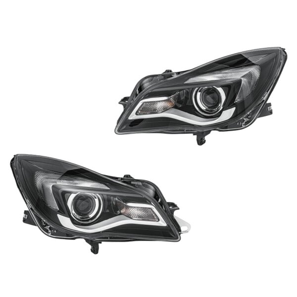 Hauptscheinwerfer-Set 12 V HIR2 PY21W W21W DE Halogen HELLA für OPEL INSIGNIA
