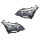 Headlight Set left right 12 V H8 PY21W D1S Bi-Xenon HELLA for BMW 5 Series
