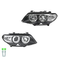 Headlight Set left right 12 V PY21W H7/H1 H10W DE Halogen...
