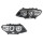Headlight Set left right 12 V PY21W H7/H1 H10W DE Halogen FF HELLA for BMW X5
