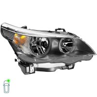 Headlight Set left right 12 V W5W H7/H7 halogen HELLA for BMW 5 Series