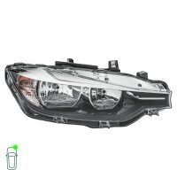 Headlight Set left right 12 V H7/H7 PY21W Halogen FF HELLA for e.g. BMW 3 Series