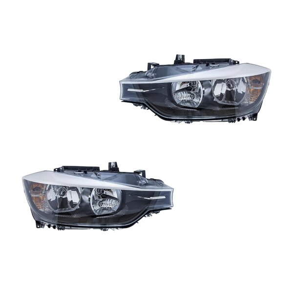 Headlight Set 12 V W6W PY21W H7/H7 FF Halogen HELLA for BMW 3 Series and others