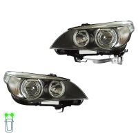 Headlight Set 12 V PY21W LED D2S/H7 halogen bi-xenon...