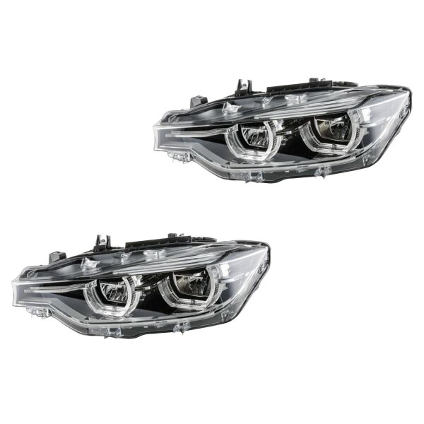 Headlight Set left right 12 V LED HELLA for BMW 3 Series and others