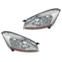 Headlight Set 12 V H6W H21W H7/H1 Halogen HELLA for...