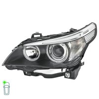 Headlight Set 12 V D1S/H7 PY21W halogen bi-xenon HELLA for BMW 5 Series