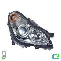 Scheinwerfer-Set links/rechts WY5W HELLA für Mercedes-Benz Cls (C219)